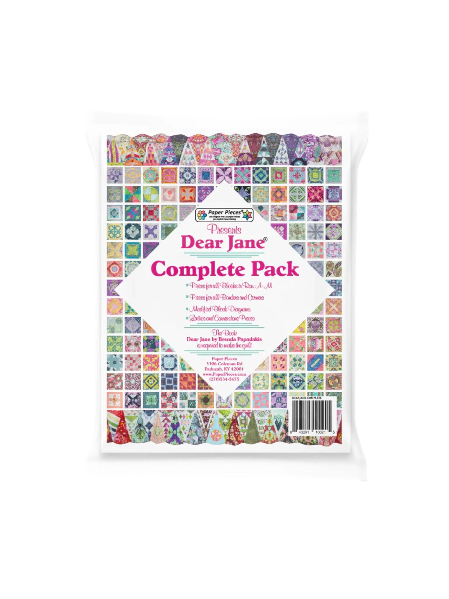 Dear Jane Complete Paper Piece Pack