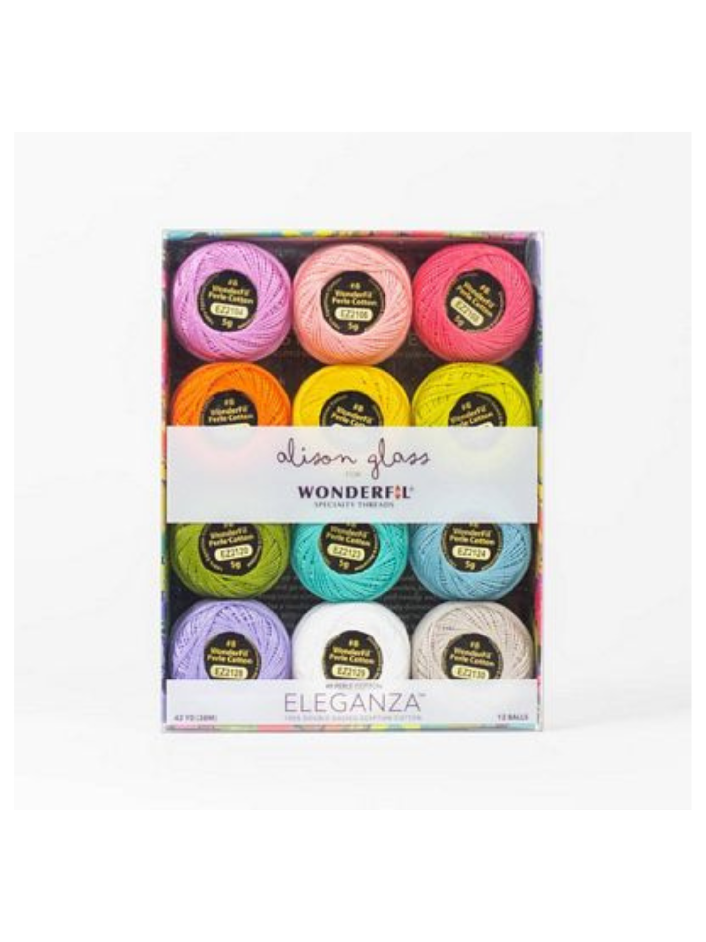 Wonderfil Allison Glass Eleganza Thread - Sun