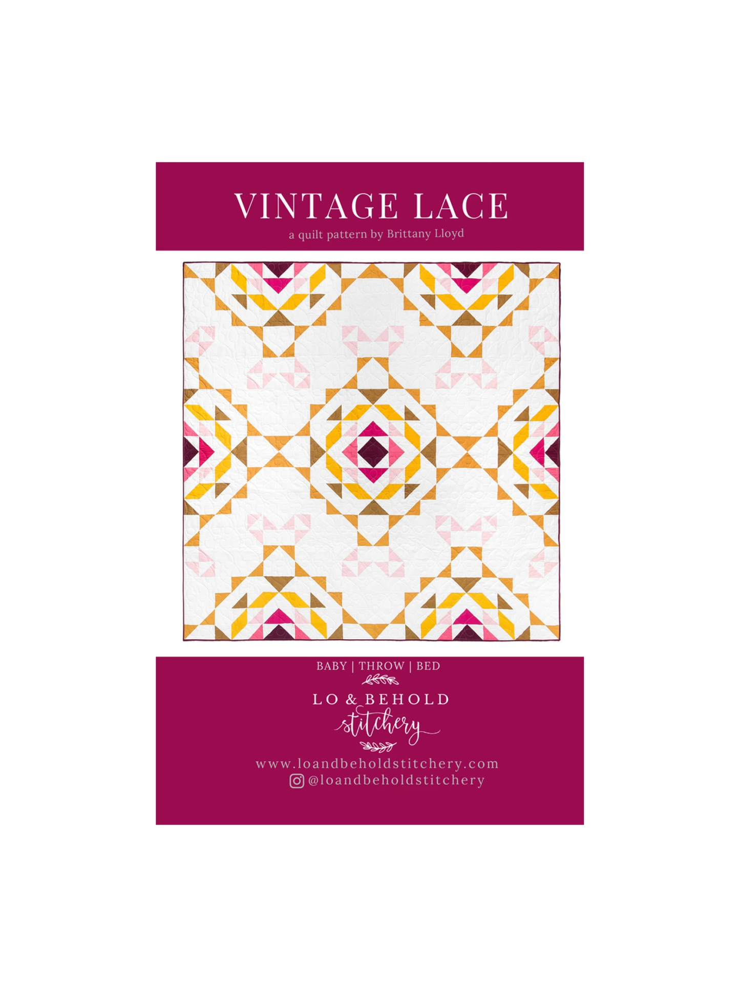 Vintage Lace Quilt Pattern