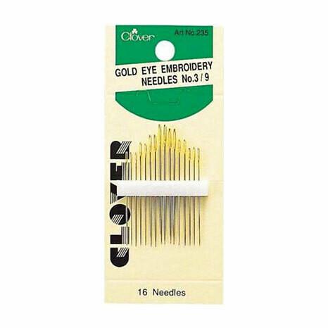 Gold Eye Embroidery Needles