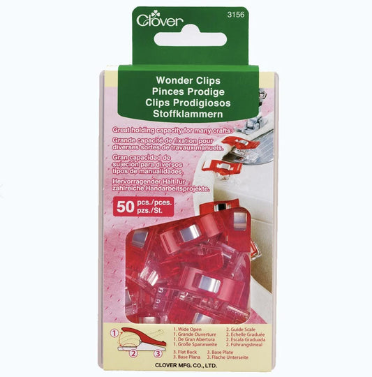 Wonder Clips® (Red) - 50 pcs