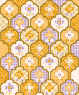 Wallflower Quilt Pattern - Paper Pattern