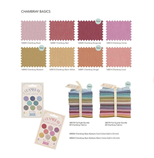 Tilda Chambray FQ Bundle