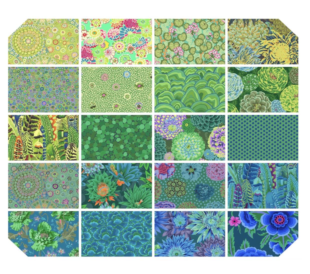 Kaffe Fassett Classics Plus Tidal Fat Quarter Bundle
