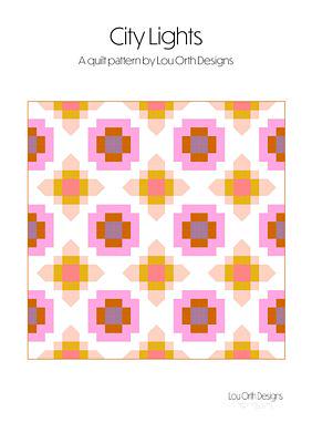 City Lights Quilt Pattern - Paper Pattern