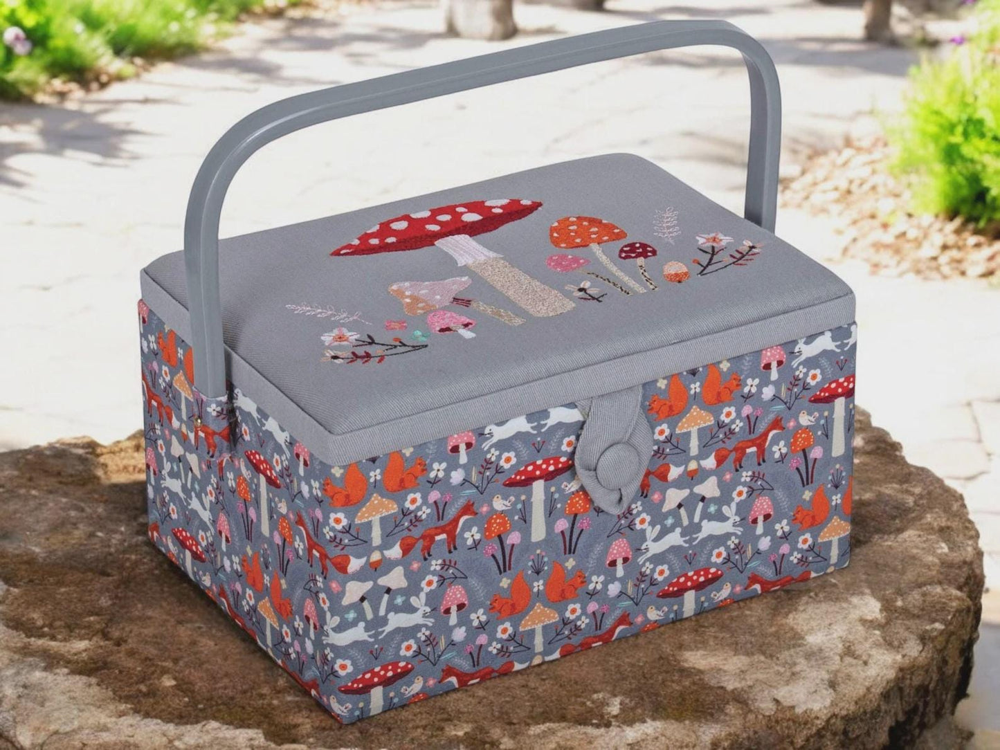 Sewing Box Mushroom - Medium