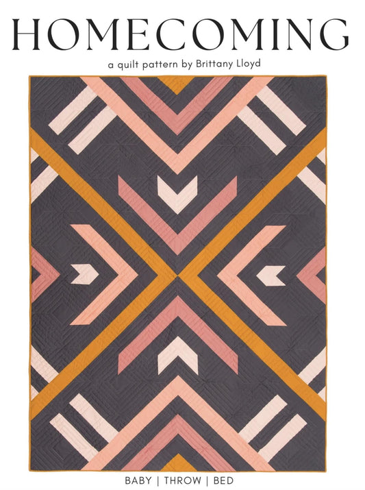 Homecoming Quilt Pattern (Paper Pattern)