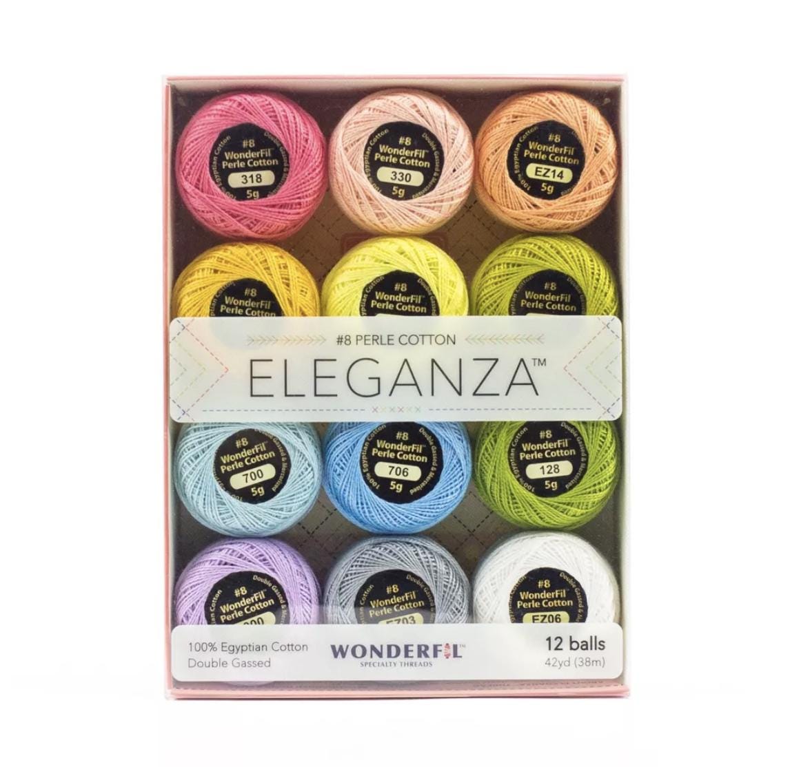 Wonderfil Eleganza Thread - Pastels