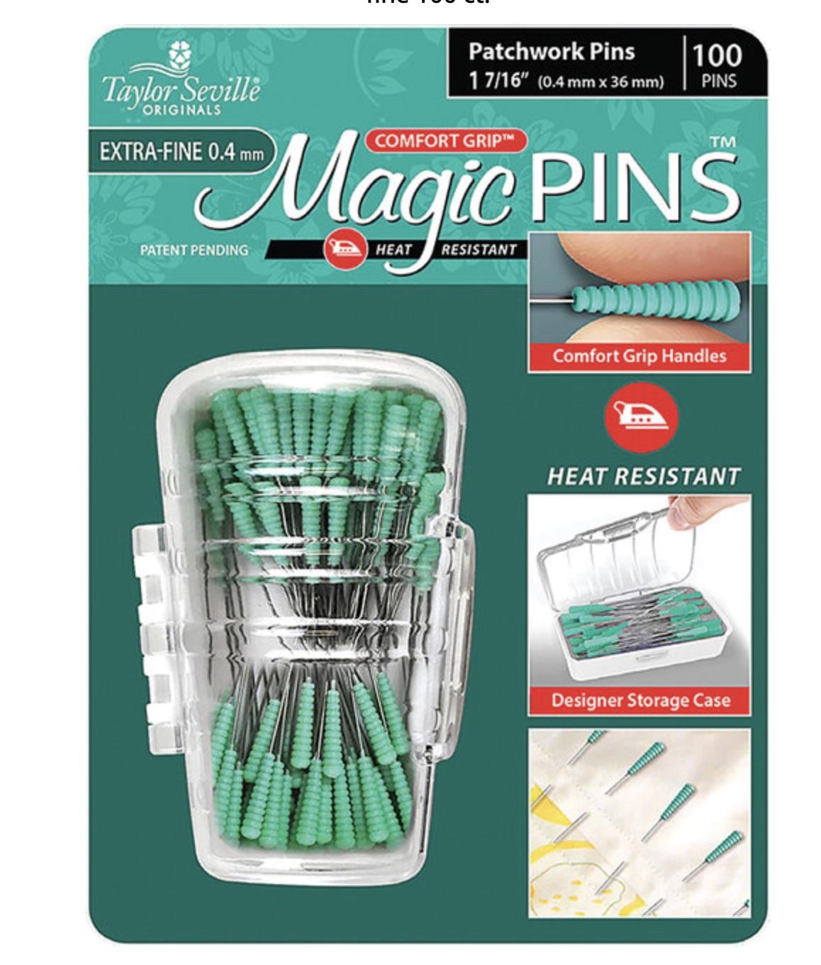 Magic Pins Patchwork Extra Fine 100ct