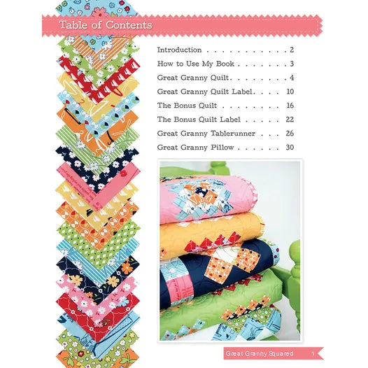 Great Granny Squared Quilt Pattern by Its Sew Emma